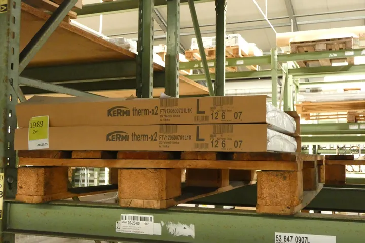 Kermi - Heizk. Therm X2 Profil-V Typ 12, BH 600, BL 700 mm, weiß, AG links